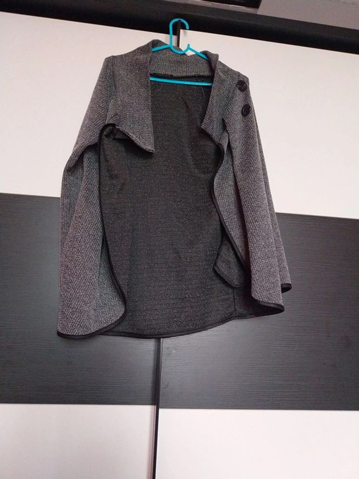 Gilet gris