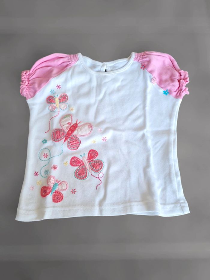 T-shirt fille manches courtes