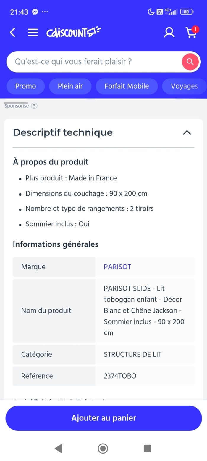 Lit toboggan - photo numéro 5