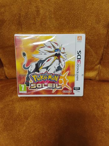 Jeu 3ds pokémon soleil neuf sous blister