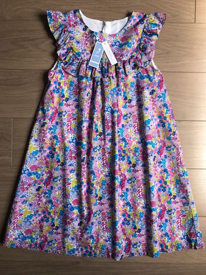 Robe chasuble en Liberty exclusif Margareth Annie Jacadi T-12 ans