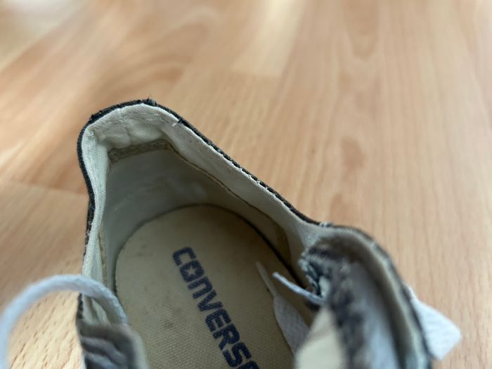 Chaussures Converses All Star Chuck Taylor noir femme pointure 37 - photo numéro 3