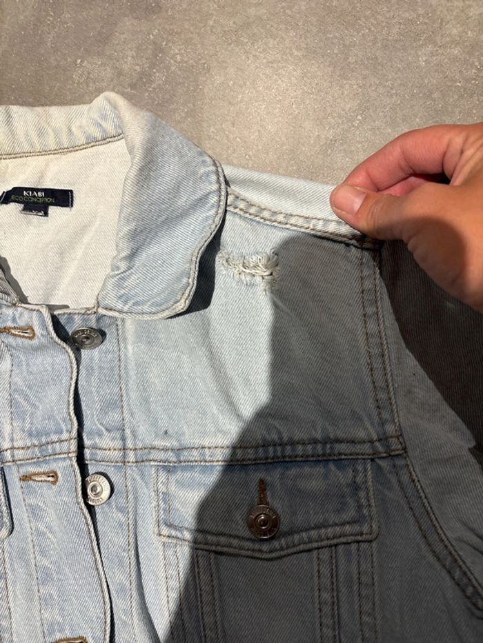 Veste en jeans fille - photo numéro 3