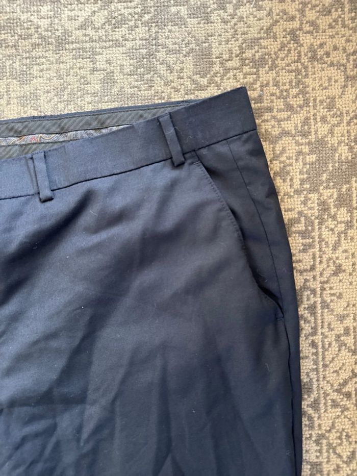 Pantalon de costume Ralph Lauren – Taille W42 L30 / FR 52 – Bleu marine - photo numéro 5