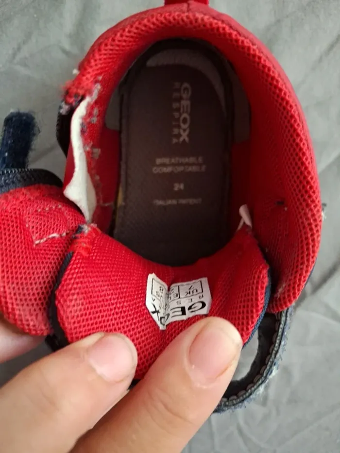 Chaussures montantes #geox garçon 24 - photo numéro 10
