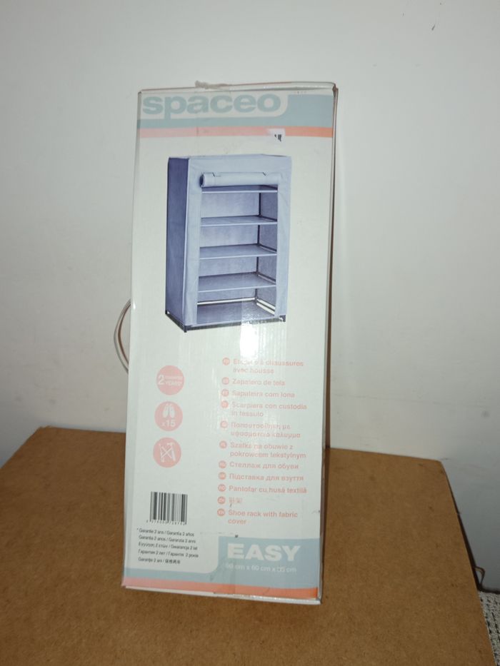 Etagère à chaussures tissu