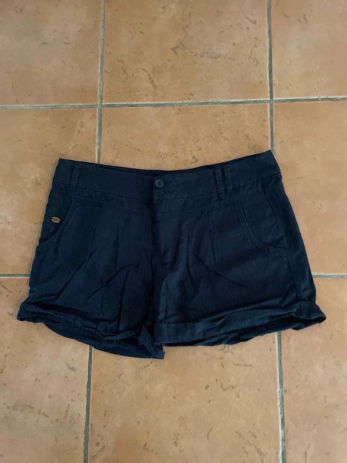 Short garçon marine T16 ans