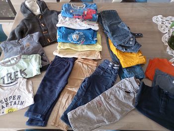 Lot vêtements enfant garçon 18mois 19 pièces 