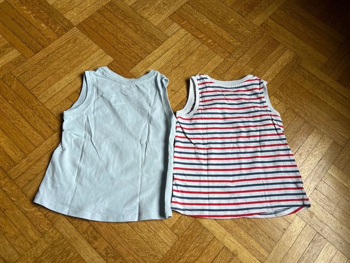 Lot 2 débardeurs 18 mois Tex baby - photo numéro 7