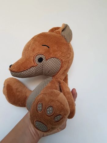 Magnifique peluche renard