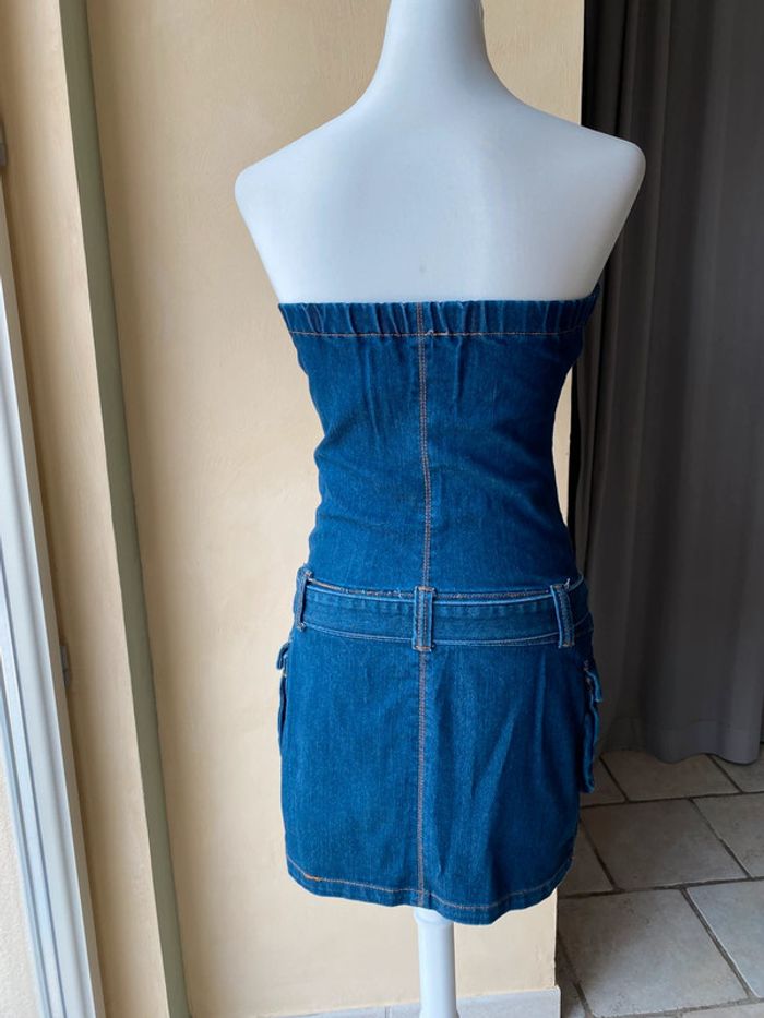 Robe bustier en jean Just F M - photo numéro 6