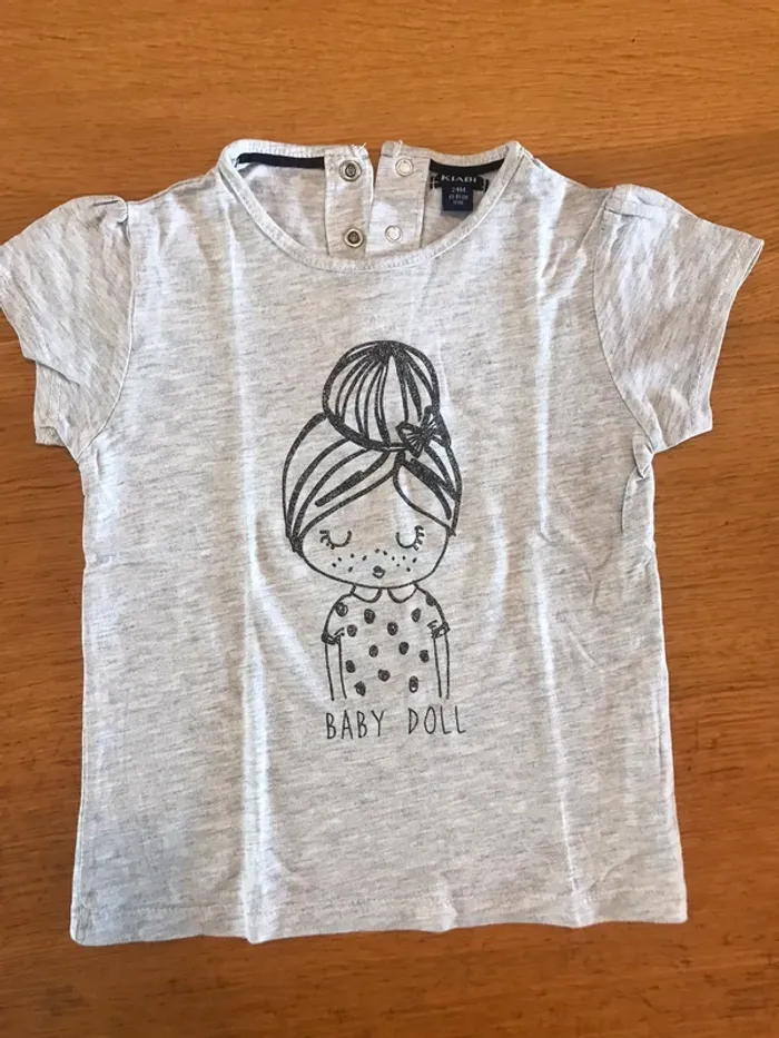 Lot 4 t shirt manches courtes 2 ans - photo numéro 8