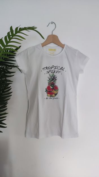 Tee-shirt manches courtes fille