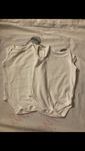 Lot 2 bodies sans manches