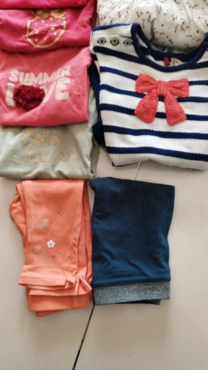 Lot bébé fille été 9 mois - photo numéro 3