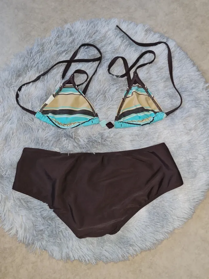 maillot de bain 2 pièces femme taille 36/38 - photo numéro 6