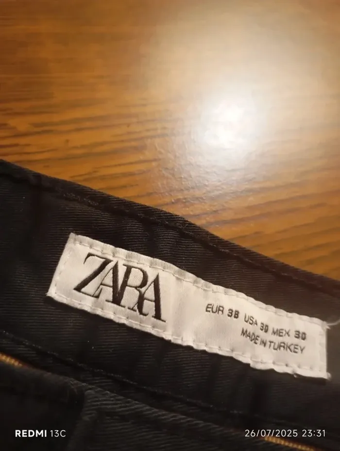 Jeans noir zara - photo numéro 2