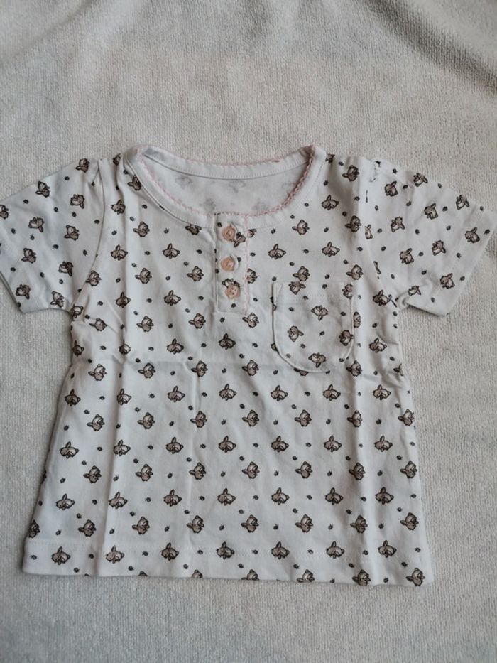 Lot tee shirt early days 6 mois - photo numéro 2