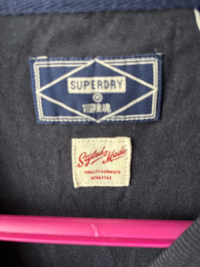 Tee shirt SuperDry  / 40/ Bleu marine / Bon état - photo numéro 3