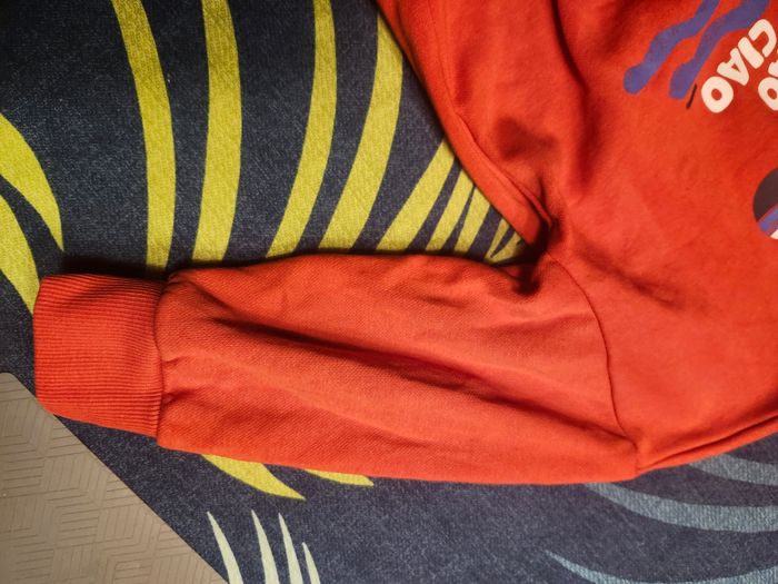 Sweat pull garçon vacances ciao garçon 4 ans vertbaudet rouge - photo numéro 9