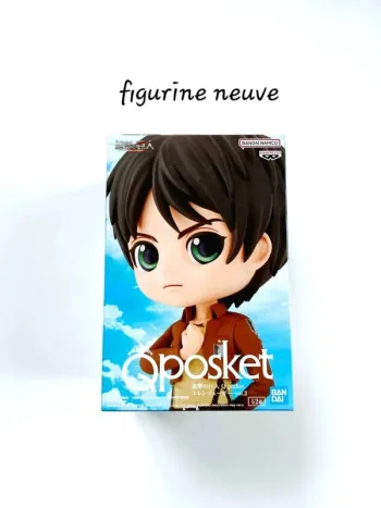 Figurine Attack on Titan Q Posket Eren Yaeger vol 2 ver A 14cm