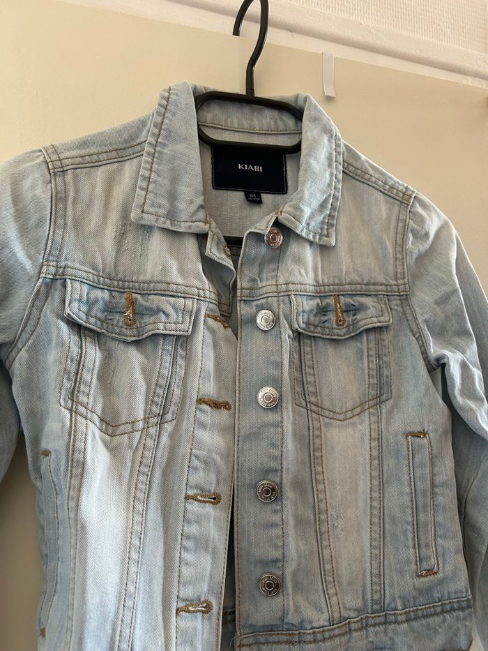 Veste en jean fille 10 ans - photo numéro 2