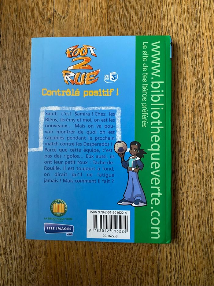 Livre Foot 2 rue Contrôlé positif - photo numéro 2