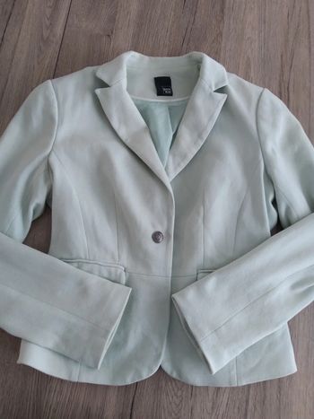 Veste blazer pimkie vert d'eau t 38