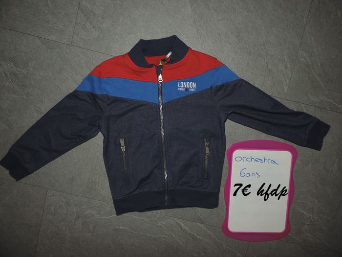 veste orchestra taille 6 ans