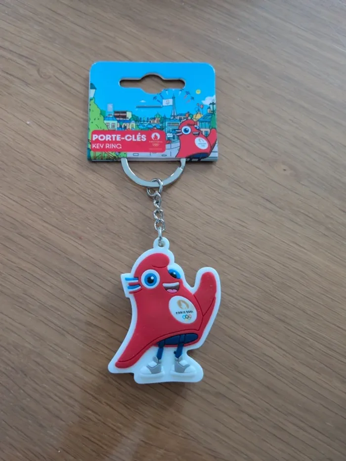 Porte clef mascotte paris 2024