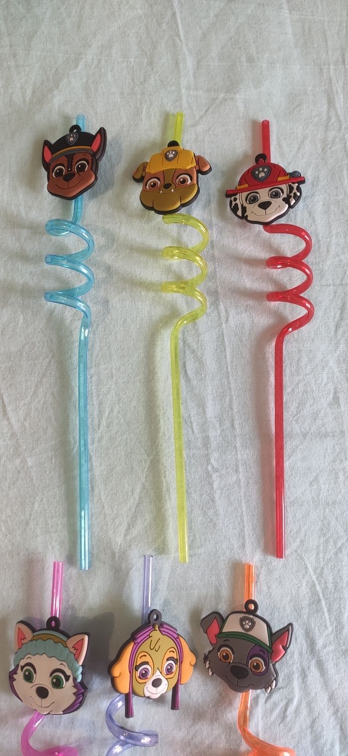 Lot 6 paille pat patrouille neuve - photo numéro 4