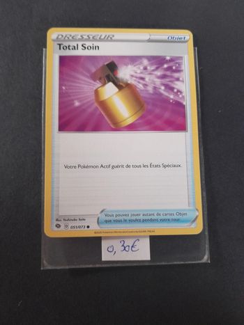 Carte Pokémon Total Soin 51/073
