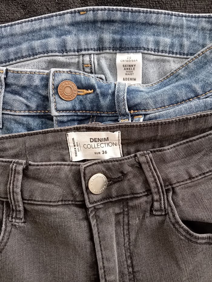 Lot de 8 pantalons et jeans taille 34/36 - photo numéro 4