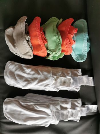 Lot de couches lavables pop in newborn