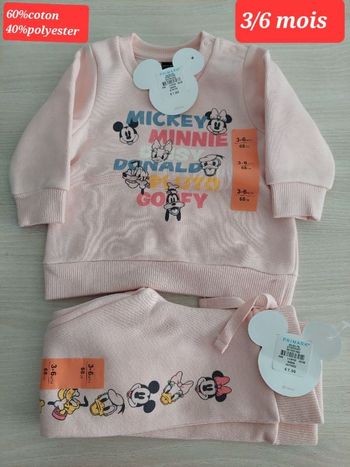 Jogging Disney fille 3/6mois
