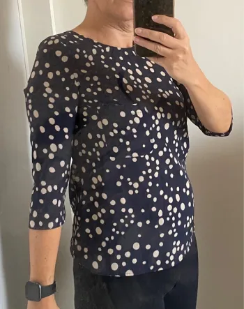 Blouse pois Zara