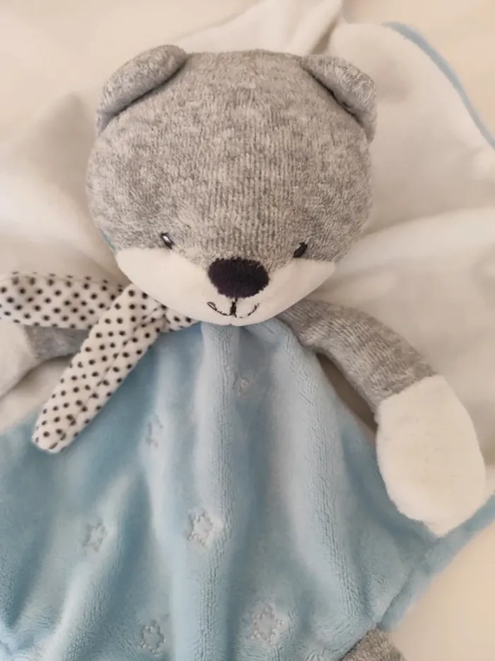 Doudou plat chat renard tex - photo numéro 4