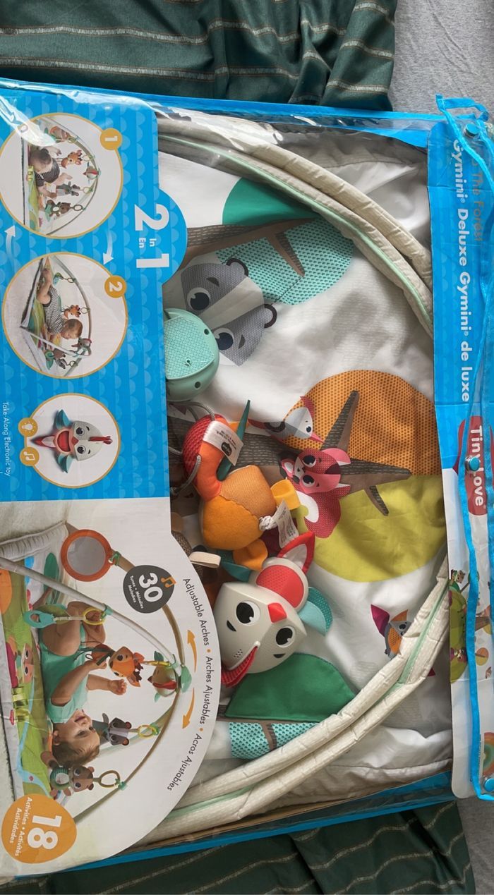 Tapis d’éveil tiny love thème forêt