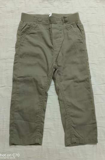 Pantalon léger kaki 18 mois