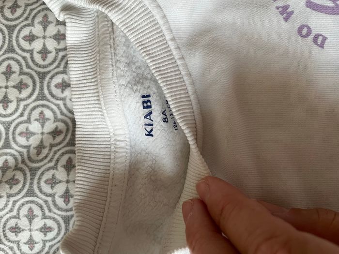 Sweat blanc - photo numéro 2