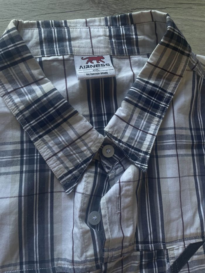 Chemise Airness à carreaux – Taille 2XL – Excellent état - photo numéro 4