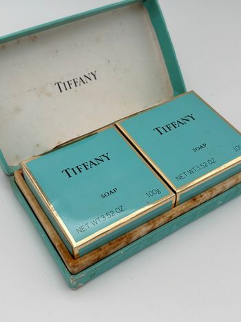 Savons Vintage Tiffany & Co. – Coffret Iconique Tiffany Blue (Très Rare) 💎