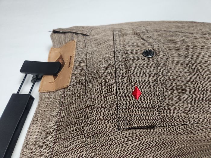 Pantacourt Lee Cooper beige modèle Joann - Taille W29 - photo numéro 4