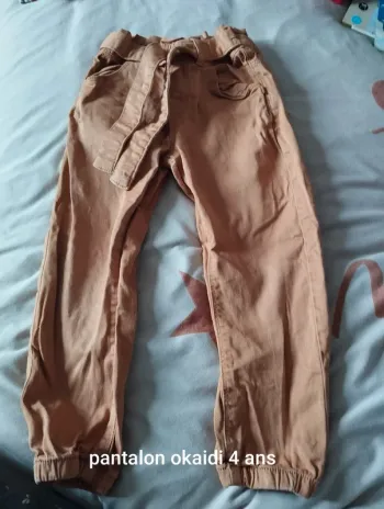 Pantalon okaidi 4 ans