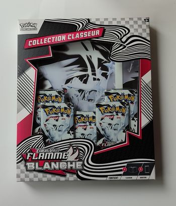 Coffret pokémon classeur ev10.5 flamme blanche