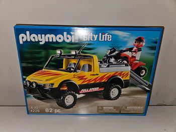 Playmobil City Life 4228 Pick Up et Quad