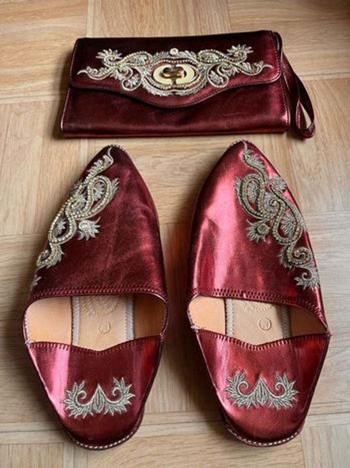Sac et chaussures de caftan