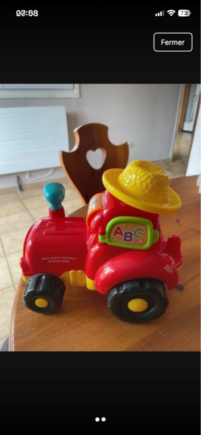 Tracteur VTech - photo numéro 2