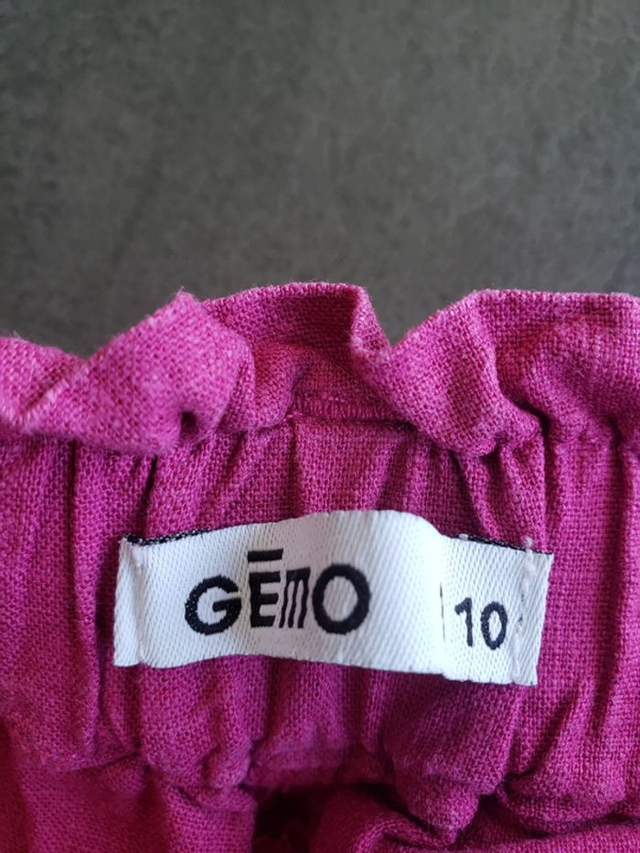 Short fuchsia gemo 10 ans - photo numéro 2
