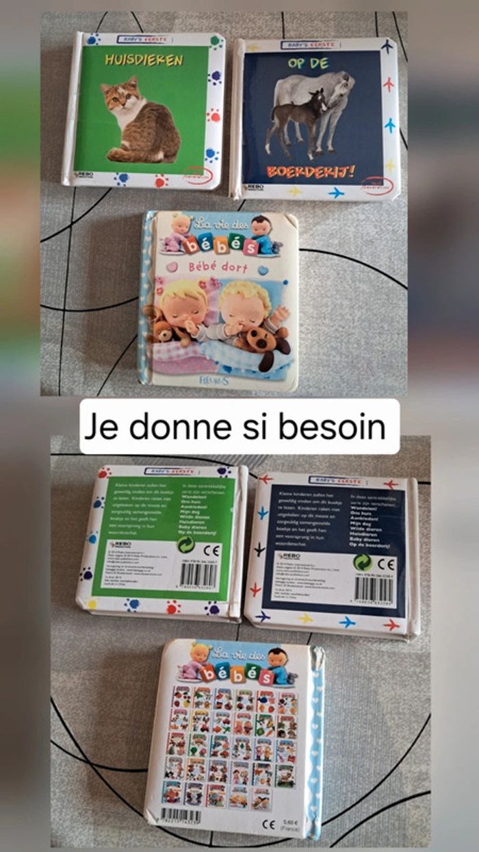 Lot 5 livres pour bébé - photo numéro 4